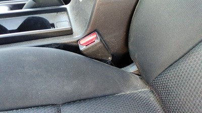 06-09 Mazda 3 Driver Left Front Seat Belt Buckle Receiver Oem Black Br6