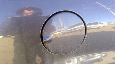 06-09 Pontiac Torrent Fuel Tank Door With Hinge Gas Lid Filler Granite Gray 44U