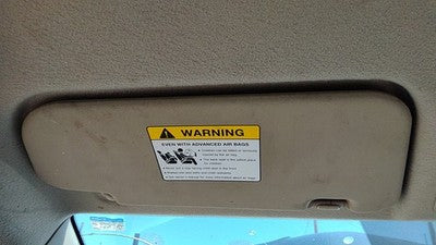 2004-2009 Mazda 3 Driver Left Sun Visor Oem Beige Br7 Bn8p69320c77