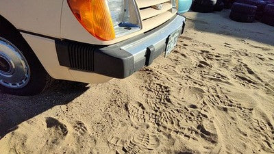 1984-1985 Ford Tempo Front Bumper Assembly Aluminum With Brackets Oem E43z17757j
