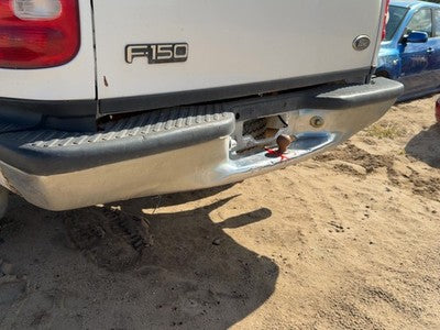 1997-2004 Ford F150 Chrome Rear Bumper With Mount Brackets Oem F85Z17906Daa