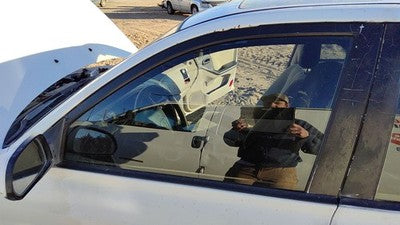 2001-06 Hyundai Elantra Driver Left Front Side Window Door Glass Oem 824102D010