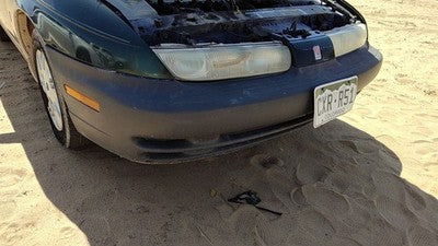 1996-1999 Saturn Sl1 Front Bumper Cover Assembly Oem 21110670