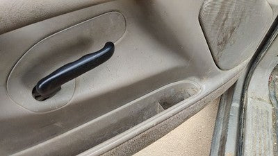 01-02 Silverado 2500 Driver Front Door Trim Panel With Master Switch Tan 52D