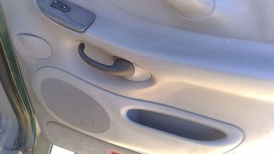 97-99 Expedition Passenger Right Rear Inside Door Trim Panel Only Back Gray F2