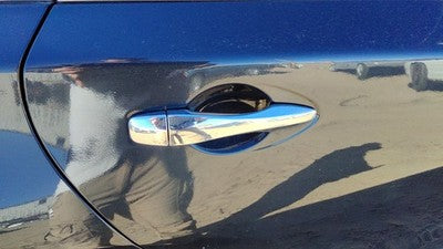 13-18 Nissan Altima Passenger Right Rear Outside Door Handle Back Storm Gray Rbd
