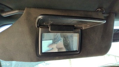 2011-2014 Dodge Avenger Driver Left Sun Visor Oem Black C7x9 1Gw34dx9ab