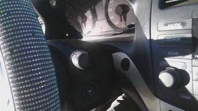 2004-2005 Acura Tsx Steering Column Trim Surround Collar Plastic Housing Black A