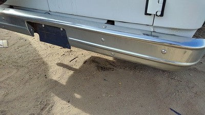 1978-1996 Gmc Van 3500 Chrome Rear Bumper Assembly With Mount Brackets Oem Back