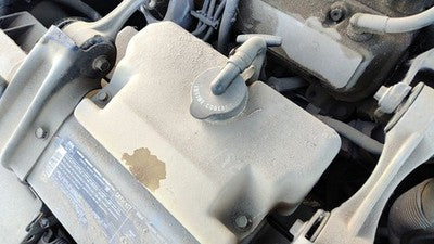 1989 Olds Cutlass Cierra Coolant Reservoir Radiator Overflow Tank Bottle Oem