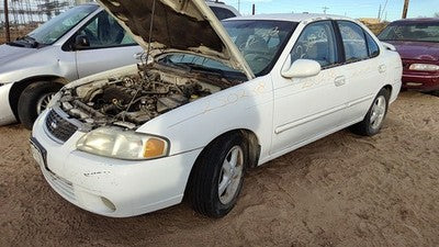 00-06 Sentra Driver Left Front Spindle Steering Knuckle With Wheel Hub 1.8L