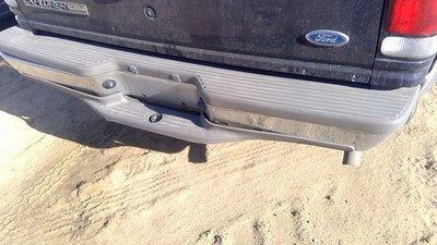 1995-1997 Ford Explorer Chrome Rear Bumper Assembly With Brackets Oem Xlt