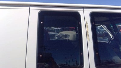 92-14 Ford Van E150 Passenger Right Rear Side Window Door Glass Back Rearward
