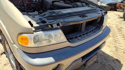 98-02 Navigator Header Panel Bare Headlight Mount Bracket Panel Front End