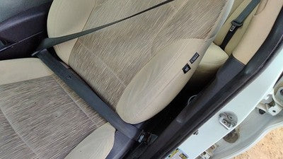 11-15 Hyundai Sonata Driver Left Front Seat Belt Retractor Shoulder Camel Yda