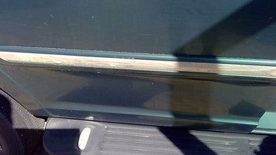 97-02 Expedition Passenger Right Rear Moulding From Door Back Trim Green Su