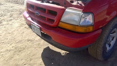 1998-2000 Ford Ranger Front Bumper Assembly With Brackets Oem Red Xl5z17757aptm