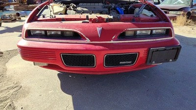 1991-1995 Grand Prix Front Bumper Cover Assembly Oem Red 2 Door 10252361