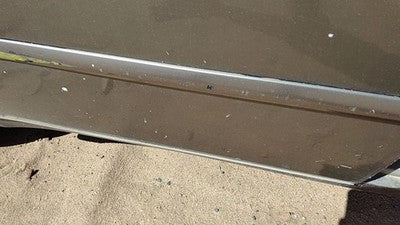 2004 05 Nissan Maxima Passenger Right Rear Moulding From Door Back Trim Gold Ky2