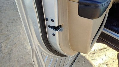 2011-19 Ford Explorer Driver Left Front Door Latch With Rods/Cables Oem
