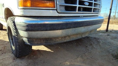 1992-1996 Ford F150 Front Bumper Assembly Chrome With Brackets Oem F2tz17757b