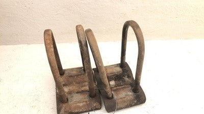 1973-1988 Chevy C20 Pickup U-Bolt Set For Rear End Complete With Plates Oem