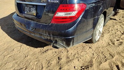 2012-2015 Mercedes C300 Rear Bumper Cover Assembly Oem Back Lunar Blue 890