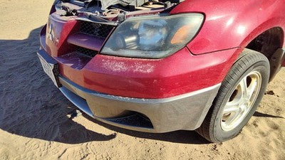 2003-2006 Mitsubishi Outlander Front Bumper Cover Assembly Oem Red Mn133214
