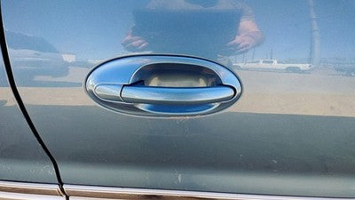 1999-2003 Ford Windstar Driver Left Rear Outside Door Handle Oem Back Blue Lv Ts