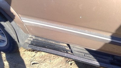 95-05 Chevy Astro Passenger Right Rear Moulding From Door Back Trim Strip Brown