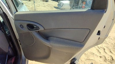 00-03 Ford Focus Passenger Right Rear Inside Door Trim Panel Only Oem Back Gray