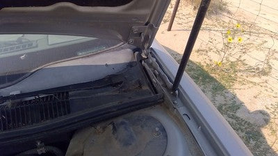 1988-1997 Cutlass 2 Door Driver Left Hood Hinge Assembly Oem Silver
