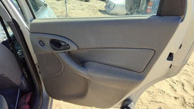 00-03 Ford Focus Passenger Right Rear Inside Door Trim Panel Only Oem Back Gray