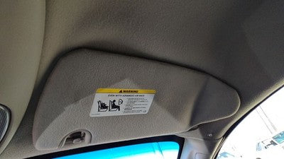 2004-2007 Town & Country Passenger Right Sun Visor Oem Gray D5 1Ar61bd1ab