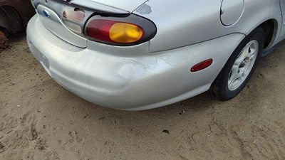 1996-1999 Ford Taurus Rear Bumper Cover Assembly Oem Back Silver Ts F6dz17k835a