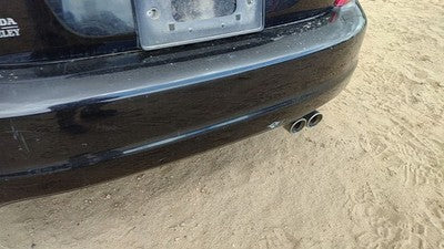 2002-05 Honda Civic Hatchback Si Rear Bumper Cover Assembly Oem Back Black Nbp