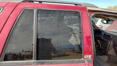 2002-09 Chevy Trail Blazer Passenger Right Rear Side Window Door Glass Oem Back