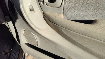 2001 Grand Caravan Passenger Right Front Inside Door Trim Panel Only Gray E7l5