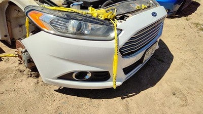 2013-2016 Ford Fusion Front Bumper Cover Assembly Oem White Yz Ds7Z17D957Aaptm