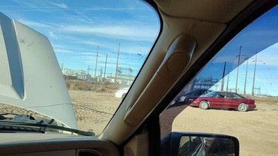 2008 Lincoln Navigator Passenger Right A Pillar Trim Windshield Post Panel Tan