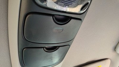 2000-03 Ford Windstar Center Overhead Console Dome Light Map Lamp Cubby Gray 22