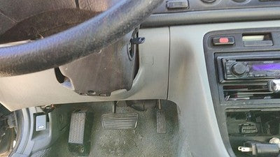 1994-1997 Honda Accord Lower Dash Under Column Knee Bolster Trim Panel Oem Gray