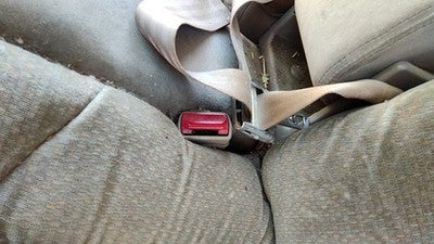 Buick Century Driver Left Front Seat Belt Buckle Receiver Oem Taupe 52B