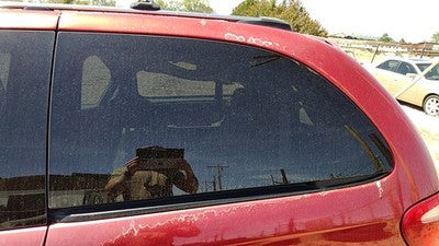 01-07 Chrysler Town Country Driver Left Rear Quarter Glass Back Side Window Oem
