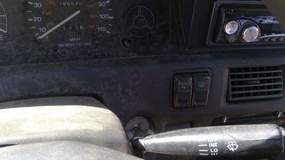 1988-92 Corolla Station Wagon Lower Dash Trim Bezel Around Radio Surround Panel