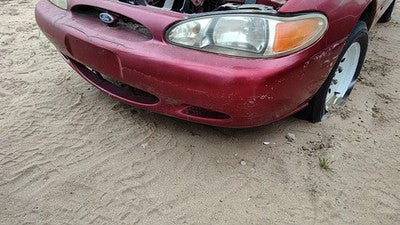 1997-2002 Ford Escort Front Bumper Cover Assembly Oem Red F7Cz17757Aa