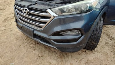 2016-2018 Hyundai Tucson Front Bumper Cover Assembly Oem Coliseum Grey Z56