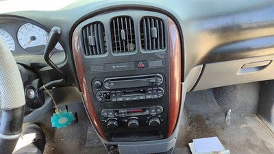 05-06 Town & Country Trim Bezel Around Radio Surround Dash Panel Oem Gray D5
