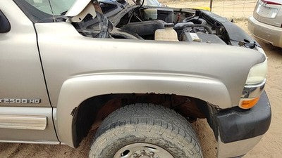 1999-2002 Chevy Silverado 2500 Passenger Right Front Fender Oem Pewter 11U