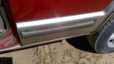 1998-2001 Chevy S10 Blazer Driver Left Rear Moulding From Door Back Trim Strip